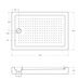 Cezares TRAY-A-AH-120/80-15-W0 прямоугольный душевой поддон, акрил, 120х80х15 см, белый