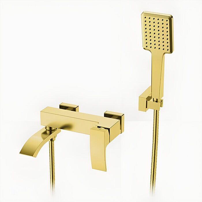 Gappo G3207-3 смеситель для ванны золото