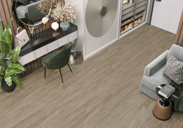 Mountain Marron Delacora керамогранит коричневый матовый 20х90см