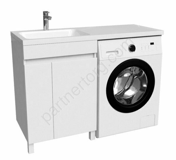 Optima Home Iddis тумба с раковиной над стиральной машиной 120см
