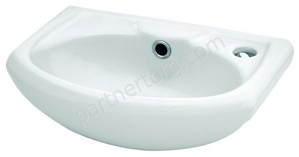 Азов 40.10 белая напольная тумба для ванной комнаты Onika с умывальником Азов 40