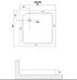 Grossman NG-P9090-14Q душевой поддон акриловый 90х90 см низкий