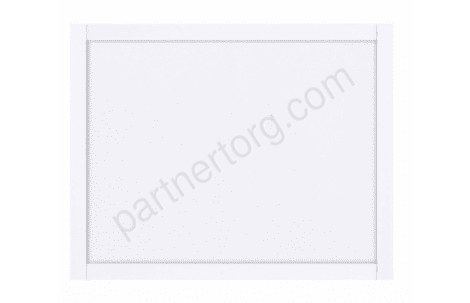 Кварт эконом торцевой экран под ванну белый