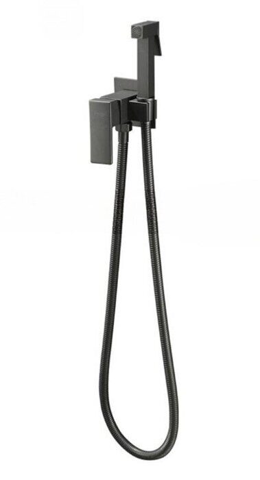 Frap F7506-9 смеситель с гигиеническим душем оружейная сталь