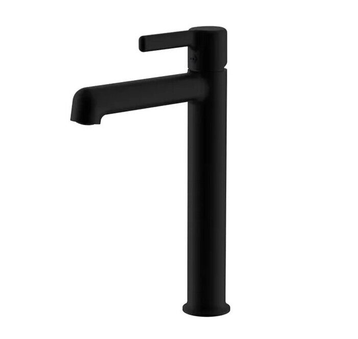 HB11814-7 Haiba Смеситель для раковины, высокий, латунь, черный