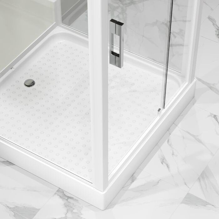 Niagara Standart  ST80/15Q, душевая кабина пристенная квадратная 80х80х215 см, прозрачное стекло, низкий поддон