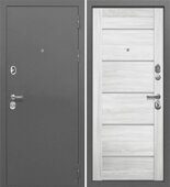 Тайга 9см Царга дверь входная Антик серебро, МДФ Астана милки