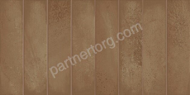 Bricks Terracota настенная плитка терракотовая глянцевая 31х63см Azori