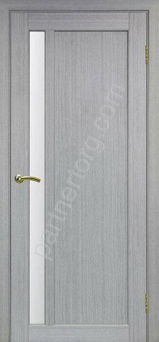 Парма 412.21 межкомнатная дверь дуб серый FL со стеклом на выбор