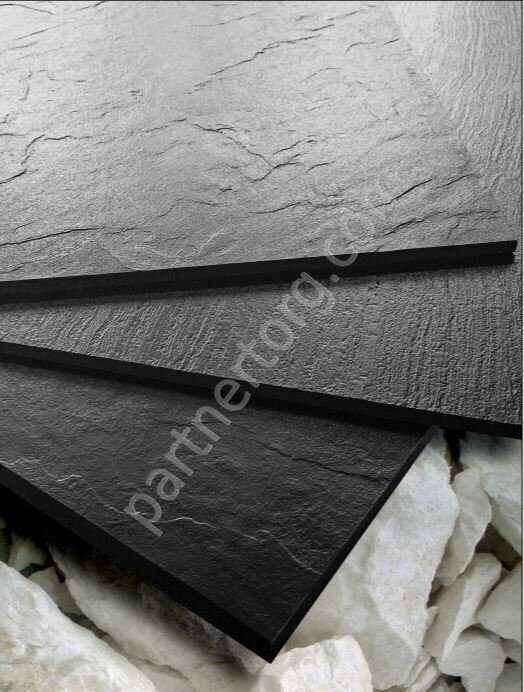 Black & White Juliano керамогранит чёрный матовый 60х60 см