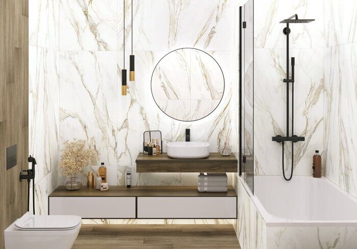 Omega Gold Delacora керамогранит бежевый матовый 120х60см