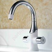 Stella Gappo G1049 смеситель для раковины белый хром