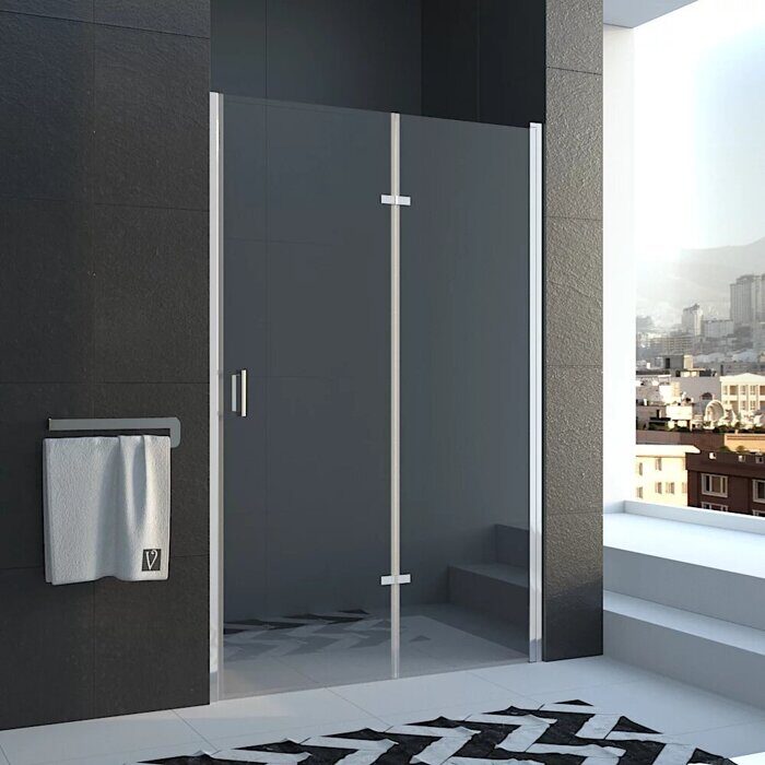 Veconi VN42-80-01-19C1 душевая дверь складная 80х195 см, профиль хром