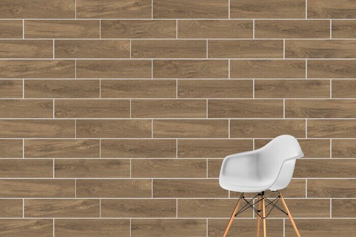 RoyalWood венге R10A керамогранит матовый 20х80см Vitra