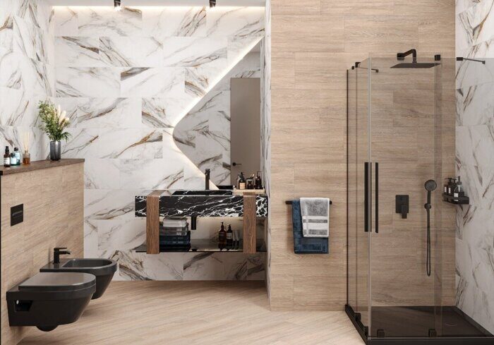 Cedar Delacora керамогранит коричневый матовый 30х60см