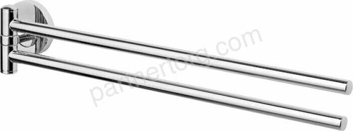 Двойная вешалка-вертушка для полотенец, 38 см, хром A5532664 Bliss