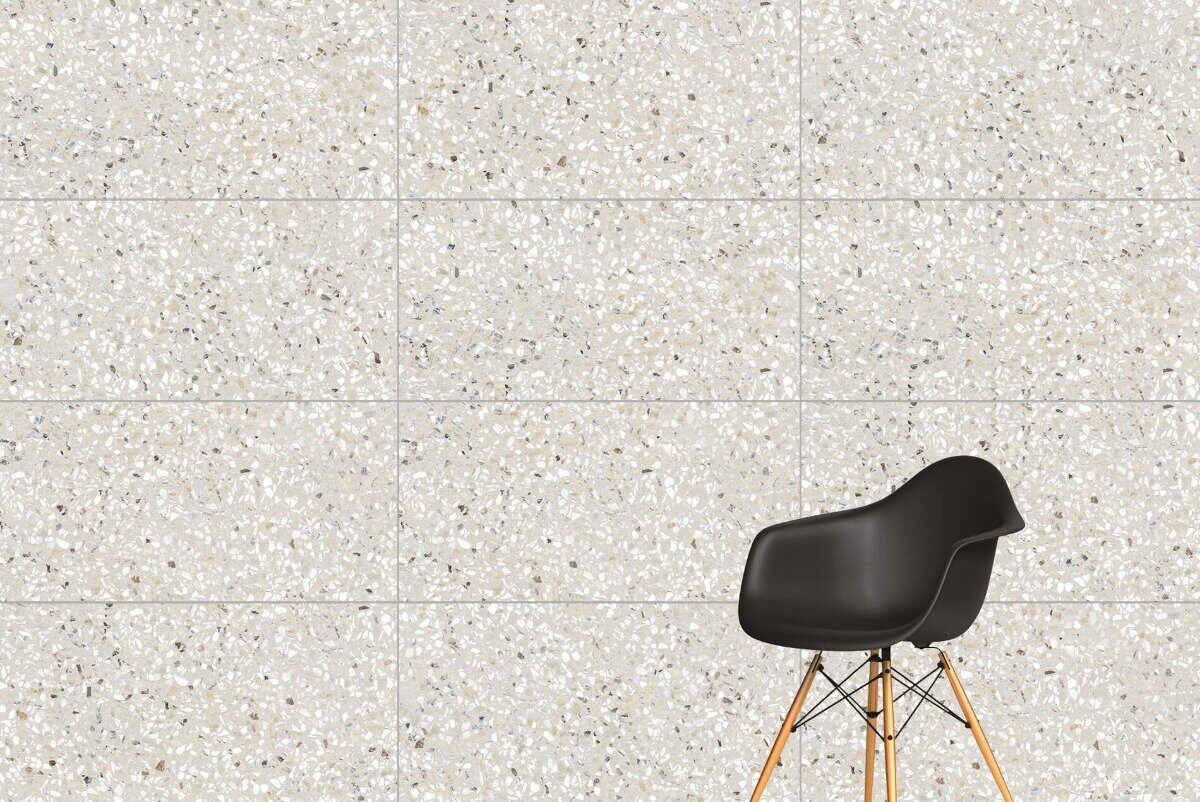 Теrrаzzo-X светлый R9 керамогранит лаппатиров 60x120см Vitra