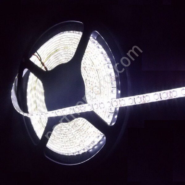 Лента светодиодная стандарт 5050, 60 LED/м, 14,4 Вт/м, 12В , IP20, Цвет нейтральный белый