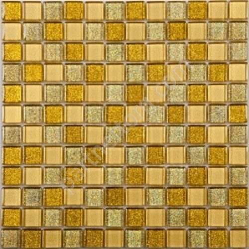 Золотая стеклянная мозаика Exclusive series S-824