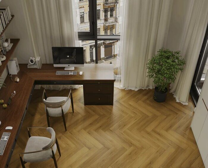 Seliger 1055-9 замковый кварц-виниловый SPC ламинат Norland Parquet S