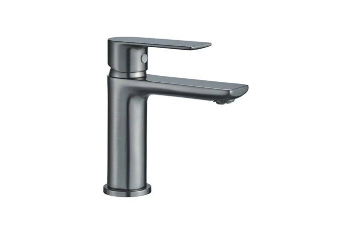 HB10505-3 Haiba Смеситель для раковины монолит графит, однорычажный