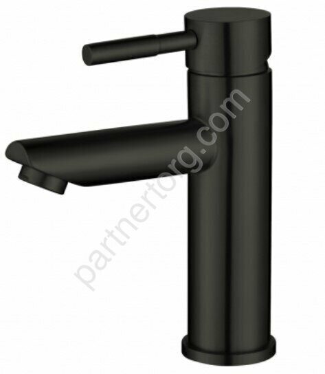 Melana F610101PVD-B Tondo смеситель для раковины черный