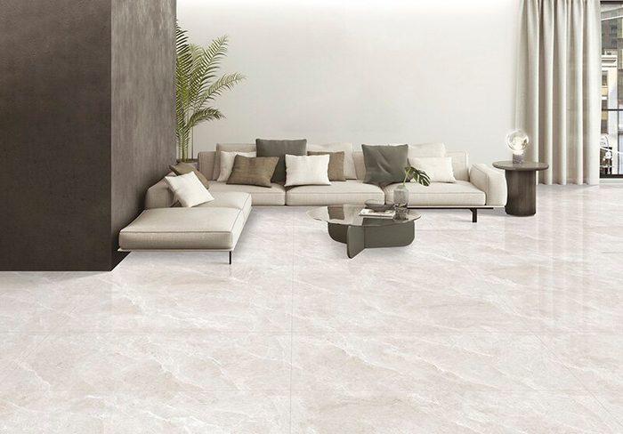Dacota Luminous Wet Granula Lapatto серый керамогранит лаппатированный 120х60см Empero