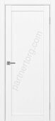 Турин 501.1 межкомнатная дверь белый снежный глухое полотно