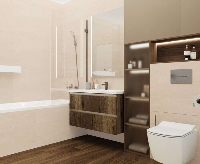 Stone Divine Beige бежевый матовый керамогранит 60х120см Ceradim