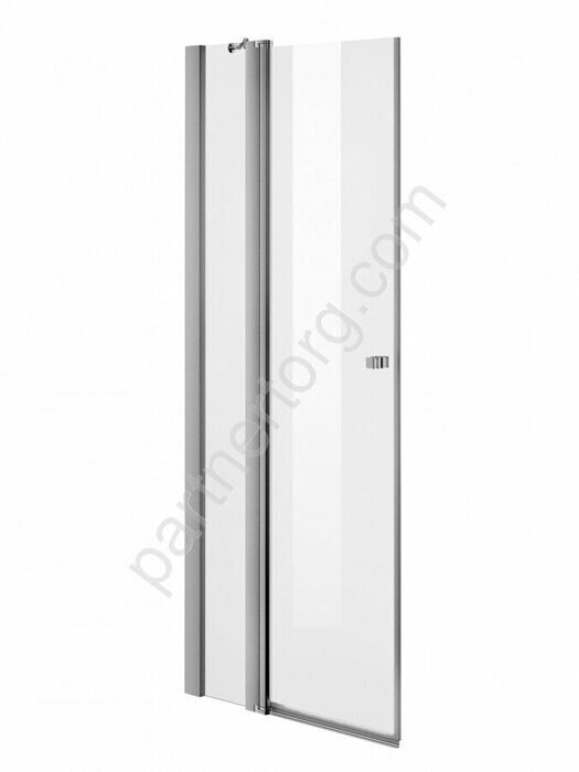 W51G-E4D6-200-CT Дверь в нишу Inspire S, с неподвижным элементом, 1000х2000, профиль хром, стекло пр