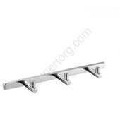 Gappo G202-3 планка с 3-мя крючками хром