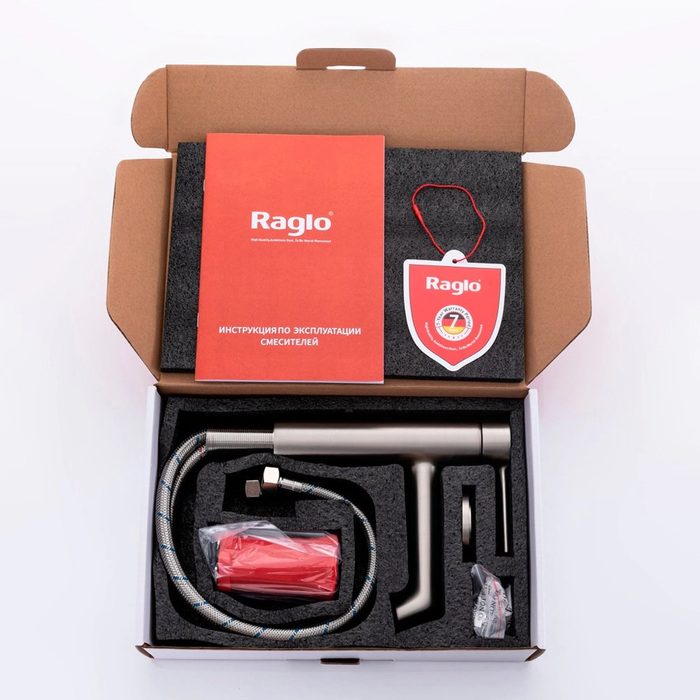 Raglo R20.10.05 смеситель для раковины, сатин