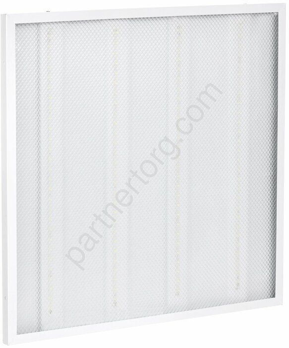 IEK Светильник светодиодный ДВО 6573-P 24Вт 6500К 595х595х20 1/6 призма