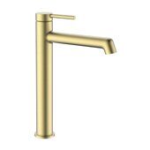 Raglo R20.15.03 смеситель для раковины высокий сатин золотой