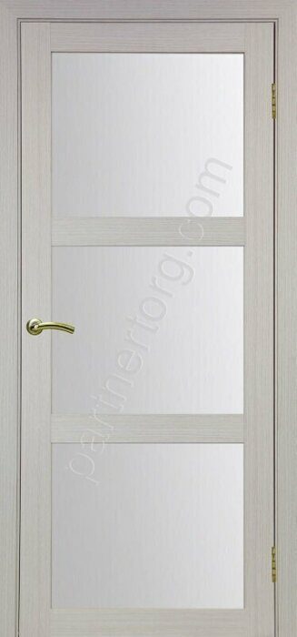 Турин 530.222 межкомнатная дверь дуб беленый FL со стеклом на выбор