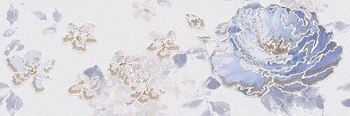 Эстель декор керамический правый Нефрит керамика