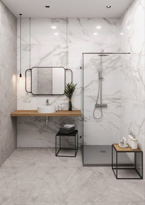 Armani Silver Matt Staro керамогранит серый матовый 60х120 см