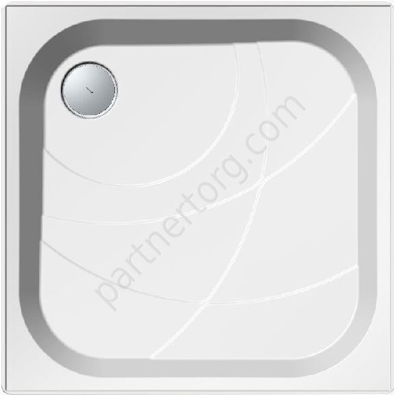 Freya NEW душевой поддон акриловый с панелями 90х90 квадратный 1 Марка