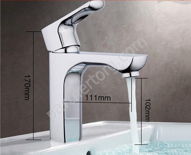 Decotta Gappo G1011 смеситель для раковины хром