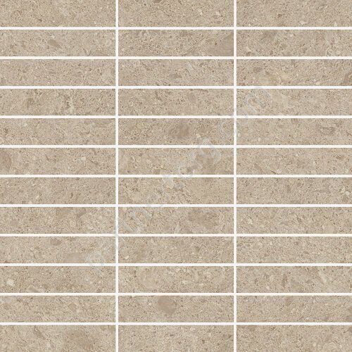 Genesis Cream Mosaico Grid натуральная мозаичная плитка бежевая Italon 30х30см
