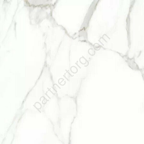 Montecatini белый керамогранит полированный 60x60см Global Tile