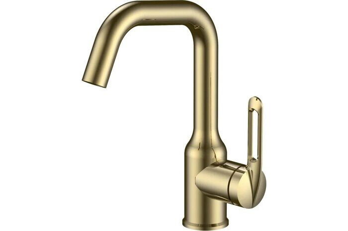 HB10825-5 Haiba Смеситель для раковины, нержавеющая сталь, золото