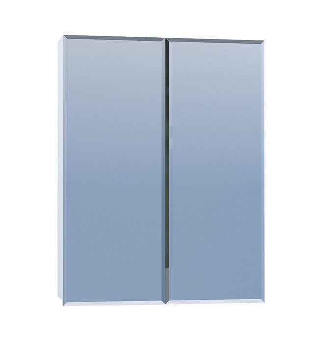 Grand 550 зеркальный шкаф двустворчатый в ванную комнату