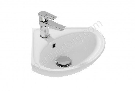 Sigma 36 раковина подвесная угловая белая Cersanit