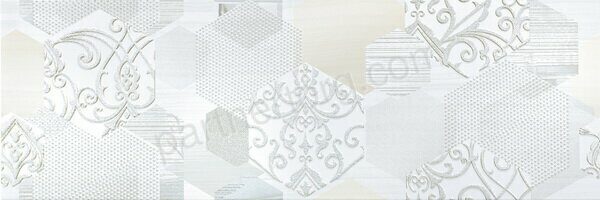 Boutique декор серый глянцевый 20х60см Alma Ceramica DWA11BTQ007