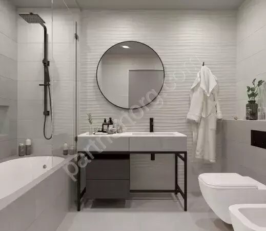 Eco Loft плитка облицовочная серая матовая Global Tile 60х25см