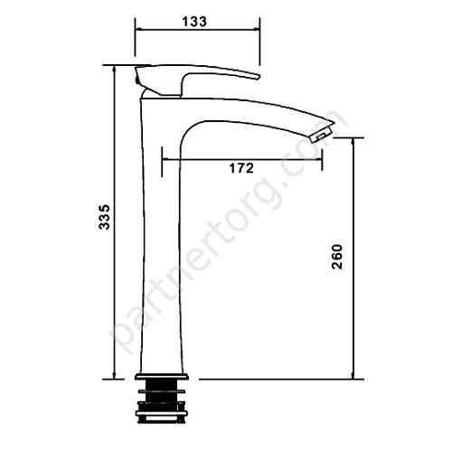 Jacob Gappo G1007-11 смеситель для раковины хром