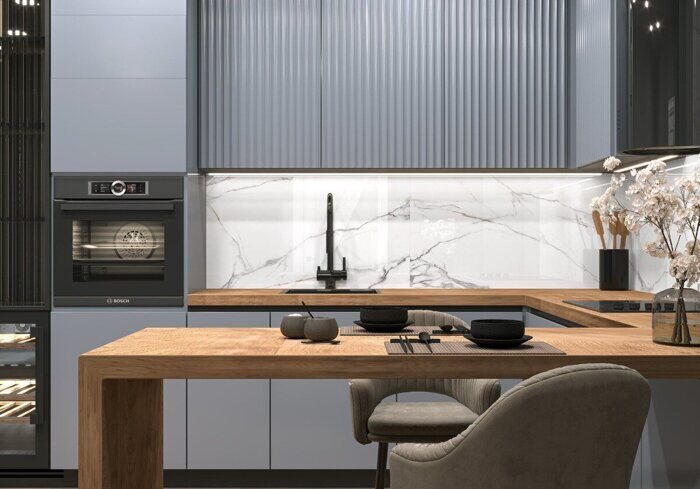 Calacatta Regal New Trend керамогранит белый полированный 120х60см