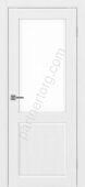Сицилия 702.21 межкомнатная дверь белый лед лакобель белое