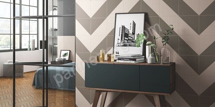 Element Silk London A. E. матовая декоративная вставка бежевая Italon 2х3см